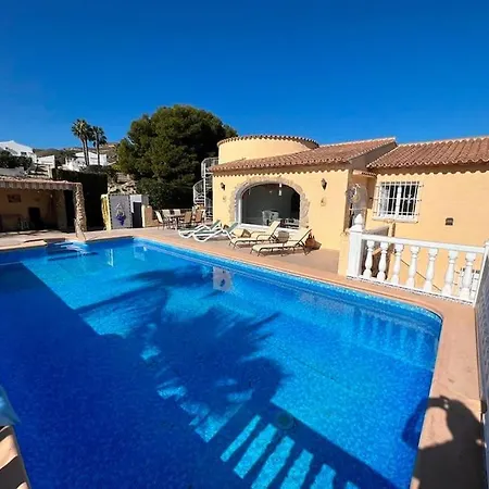 'vista Del Mar' With Private Pool And Incredible Sea View! Alicante